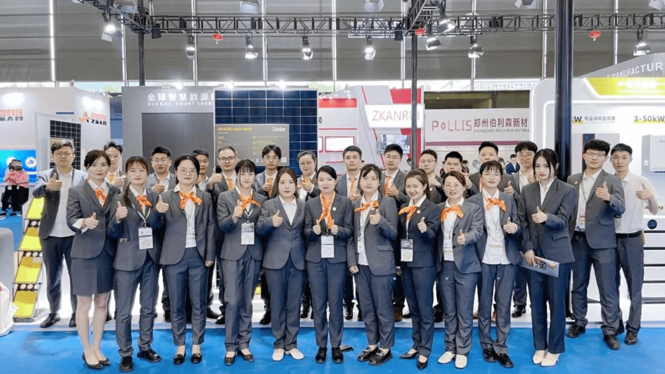 Osda appeared in the 16th SNEC International Solar Photovoltaic and Smart Energy  Conference and Exhibition