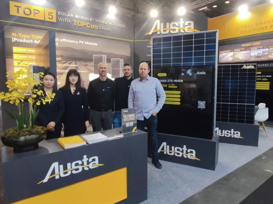 Shining in Belgium |  Austa at InterSolution 2024 in Belgium