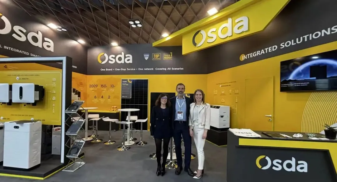 OSDA Solar Shines at KEY Energy in Italy, with Core Products Drawing Wide Attention