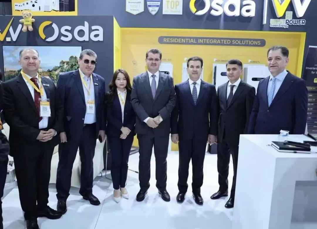 Debut at Energy Iraq | Governor of Erbil Visits OSDA Solar Booth for Exchange