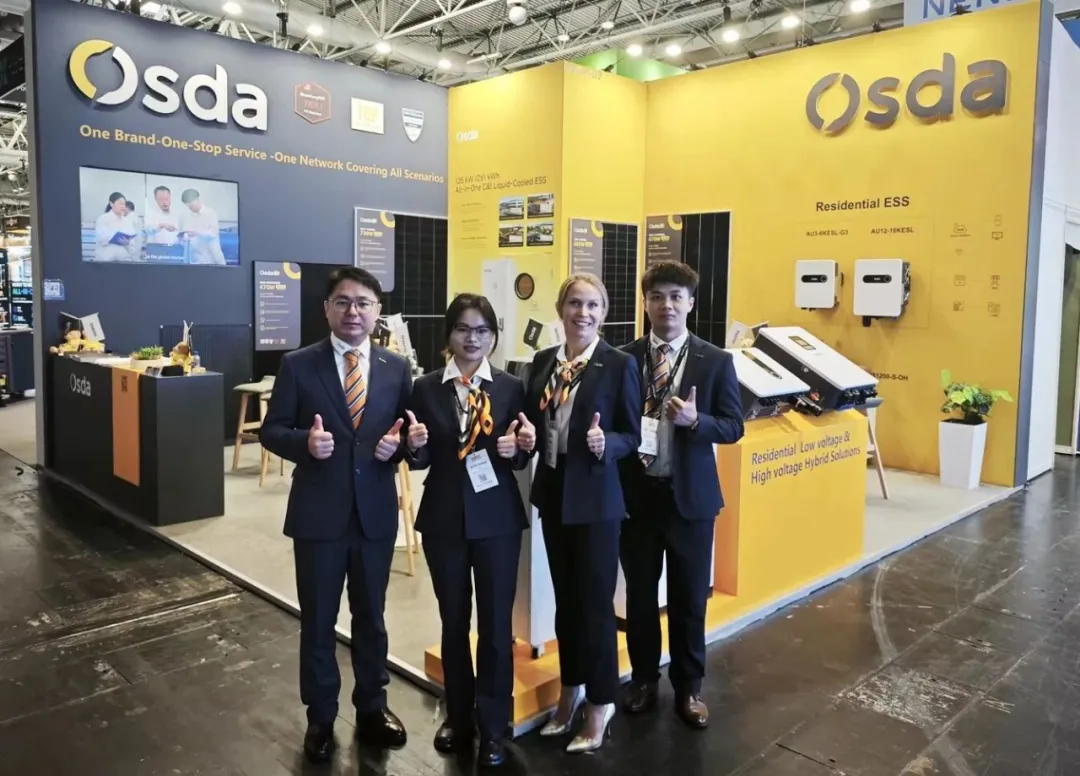 OSDA Solar Shines at the Birmingham Show, UK!